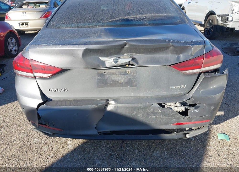 2016 HYUNDAI GENESIS 3.8 VIN: KMHGN4JEXGU142372
