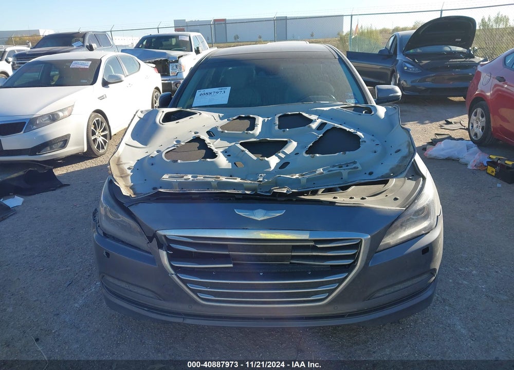 2016 HYUNDAI GENESIS 3.8 VIN: KMHGN4JEXGU142372