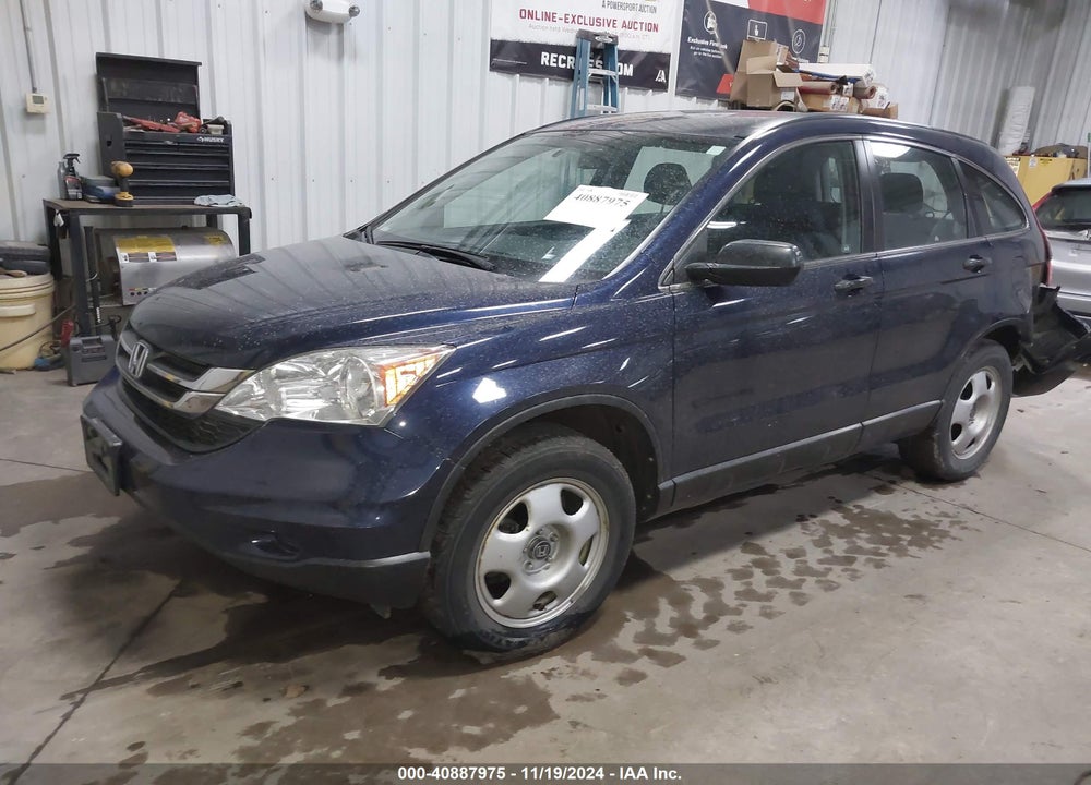 2010 HONDA CR-V LX VIN: 5J6RE4H33AL065496