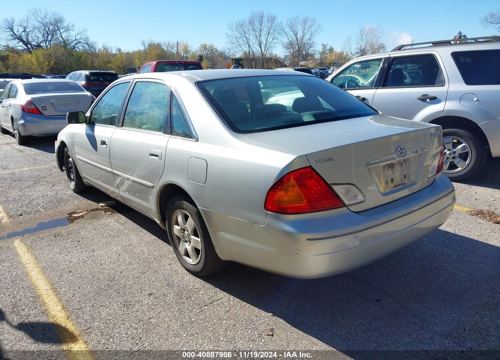 2002 TOYOTA AVALON XL VIN: 4T1BF28B22U222345