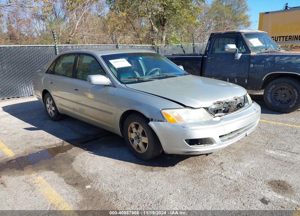 2002 TOYOTA AVALON XL VIN: 4T1BF28B22U222345
