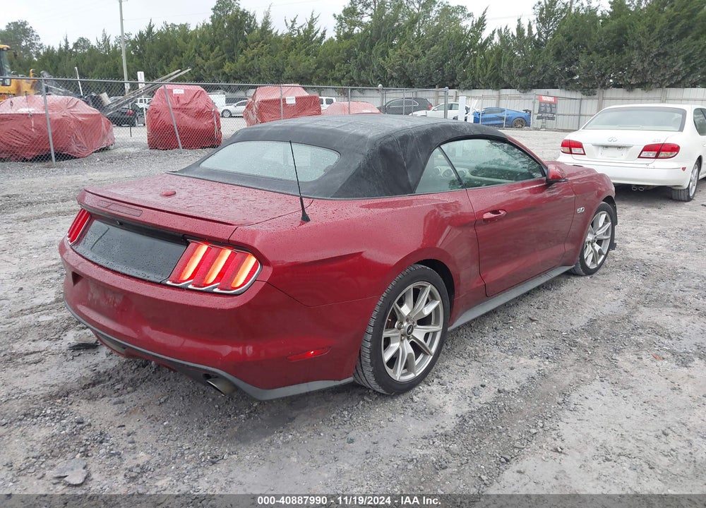 2015 FORD MUSTANG GT PREMIUM VIN: 1FATP8FF3F5374395