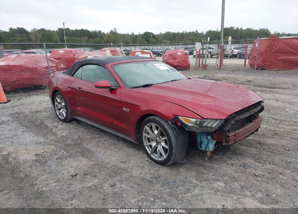 2015 FORD MUSTANG GT PREMIUM VIN: 1FATP8FF3F5374395