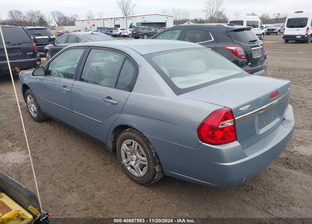 2007 CHEVROLET MALIBU LS VIN: 1G1ZS58F47F162303