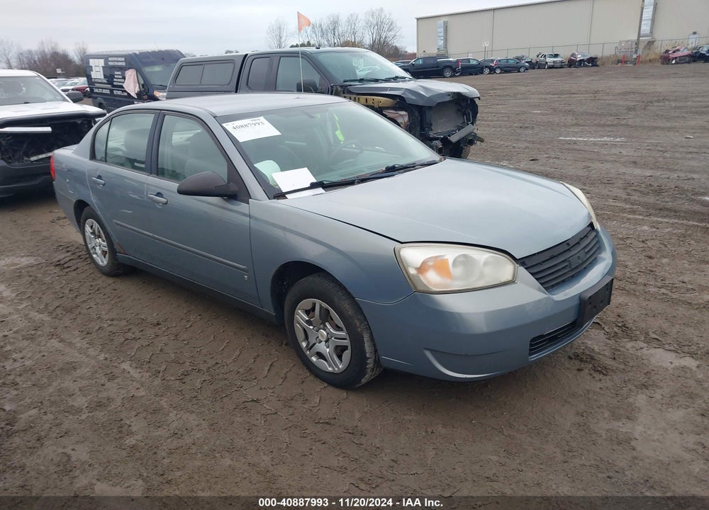 2007 CHEVROLET MALIBU LS VIN: 1G1ZS58F47F162303