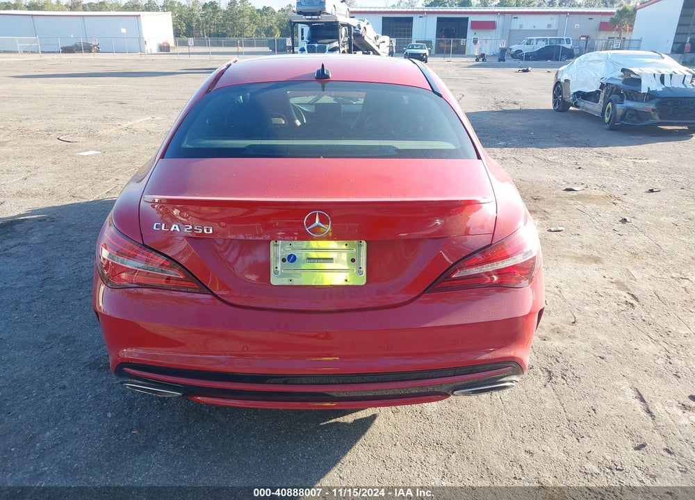 2018 MERCEDES-BENZ CLA 250 VIN: WDDSJ4EB9JN678120