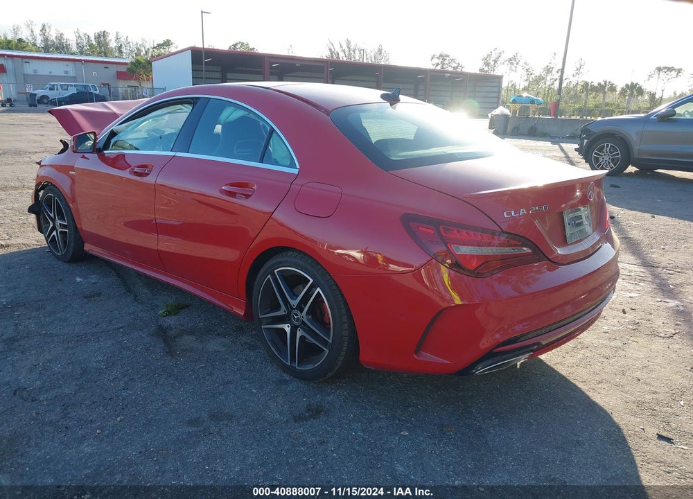 2018 MERCEDES-BENZ CLA 250 VIN: WDDSJ4EB9JN678120