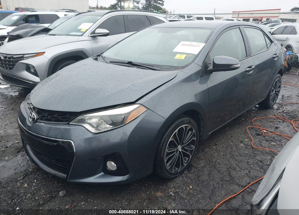 2015 TOYOTA COROLLA S PLUS VIN: 5YFBURHE3FP288404