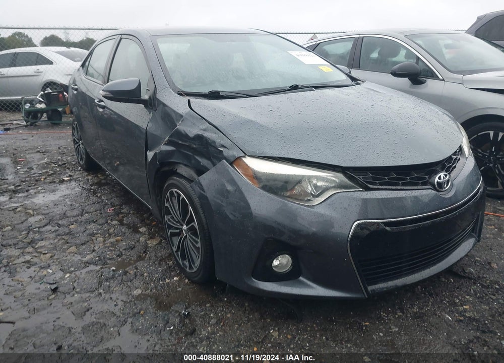 2015 TOYOTA COROLLA S PLUS VIN: 5YFBURHE3FP288404
