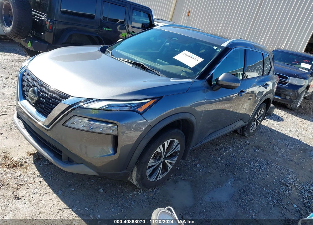 2021 NISSAN ROGUE SV FWD VIN: 5N1AT3BA7MC671572