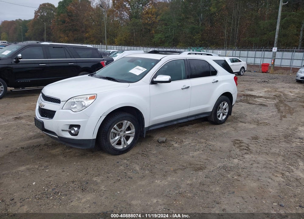 2012 CHEVROLET EQUINOX LTZ VIN: 2GNALFEK2C6211938