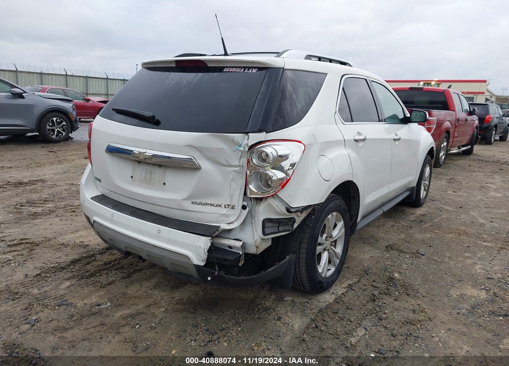 2012 CHEVROLET EQUINOX LTZ VIN: 2GNALFEK2C6211938