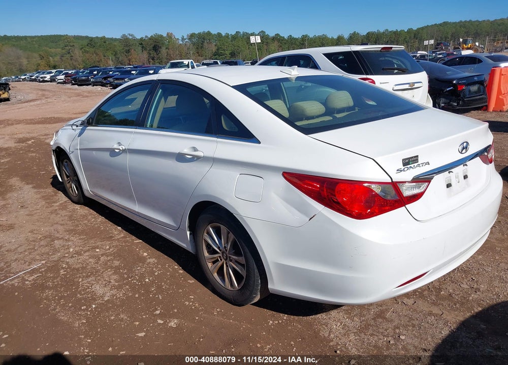 2013 HYUNDAI SONATA GLS VIN: 5NPEB4AC3DH773361