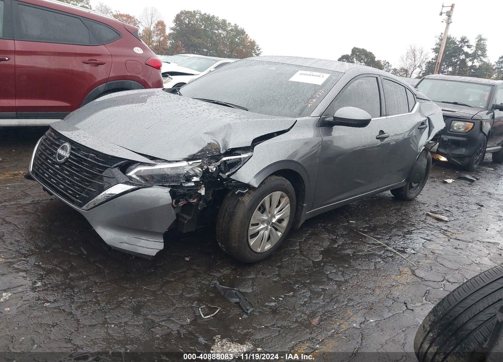 2024 NISSAN SENTRA S XTRONIC CVT VIN: 3N1AB8BV9RY212777