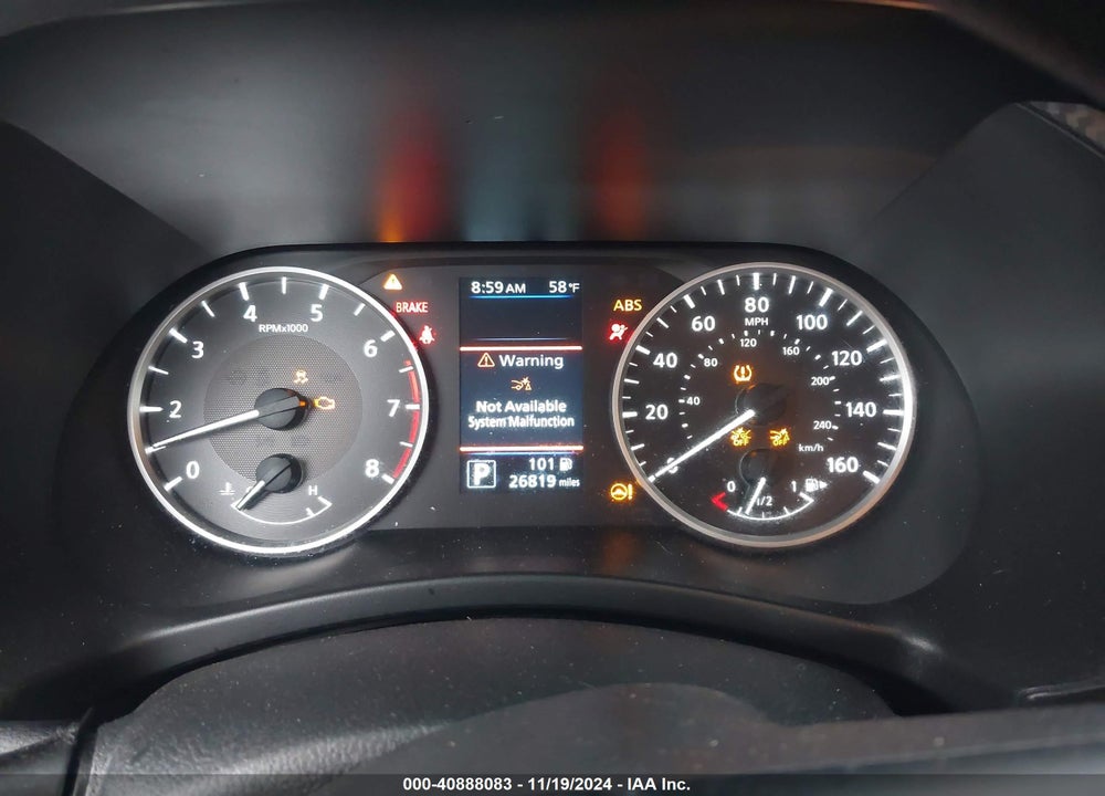 2024 NISSAN SENTRA S XTRONIC CVT VIN: 3N1AB8BV9RY212777