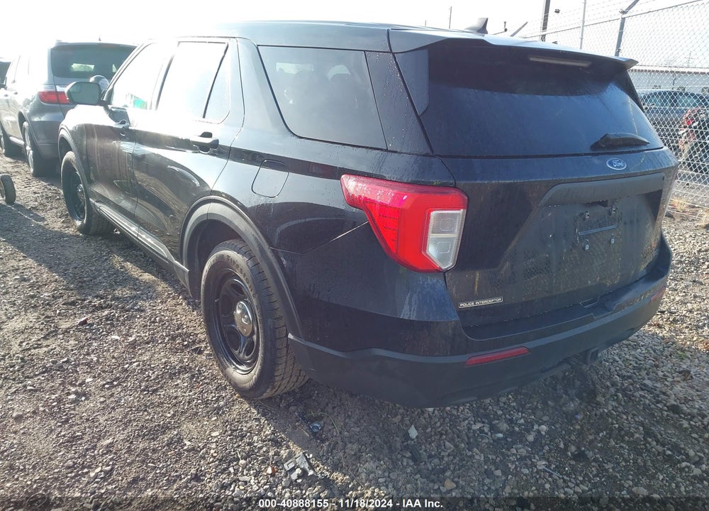 2021 FORD POLICE INTERCEPTOR UTILITY VIN: 1FM5K8AB3MGA64864