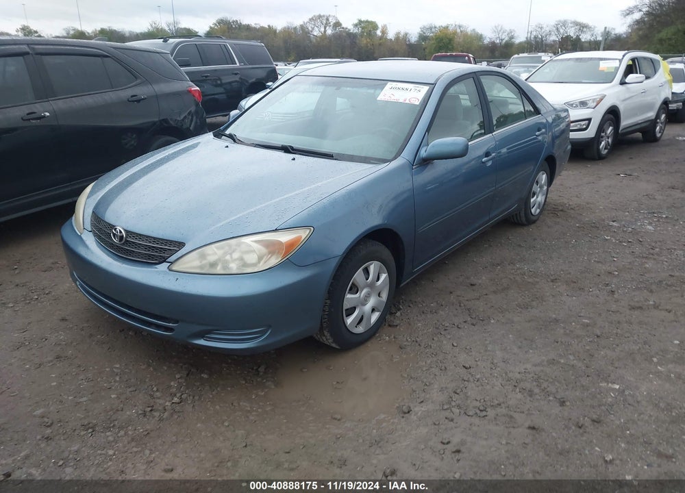 2002 TOYOTA CAMRY LE VIN: 4T1BE32K62U631417