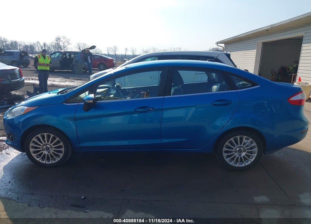 2014 FORD FIESTA TITANIUM VIN: 3FADP4CJ4EM174169