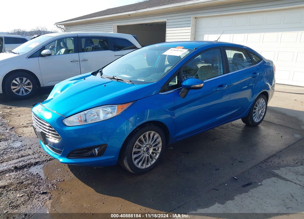 2014 FORD FIESTA TITANIUM VIN: 3FADP4CJ4EM174169