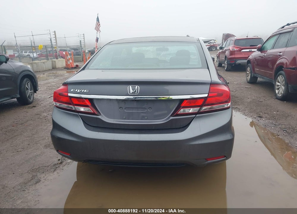 2014 HONDA CIVIC LX VIN: 19XFB2F57EE206224