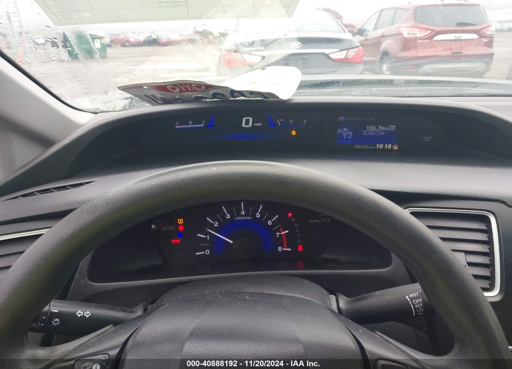 2014 HONDA CIVIC LX VIN: 19XFB2F57EE206224