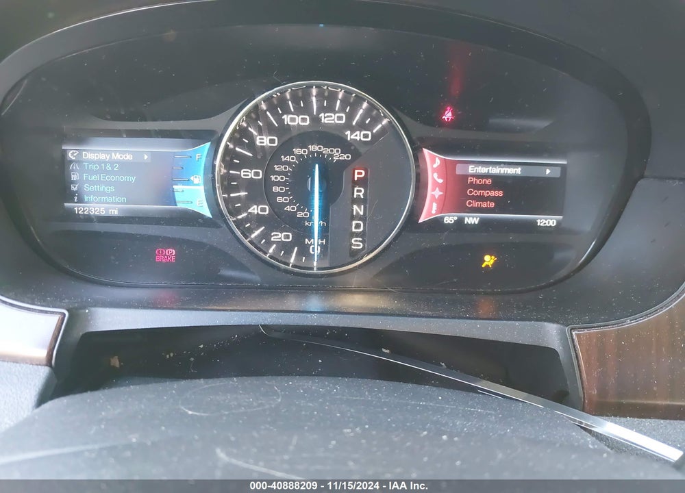 2013 FORD EDGE LIMITED VIN: 2FMDK4KCXDBC13077
