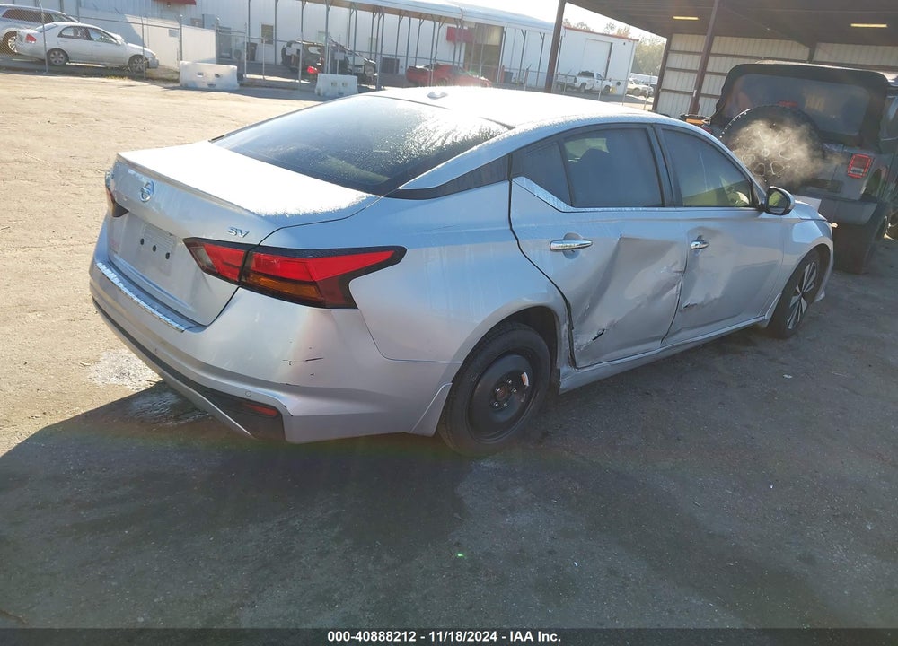 2021 NISSAN ALTIMA SV FWD VIN: 1N4BL4DV0MN381442