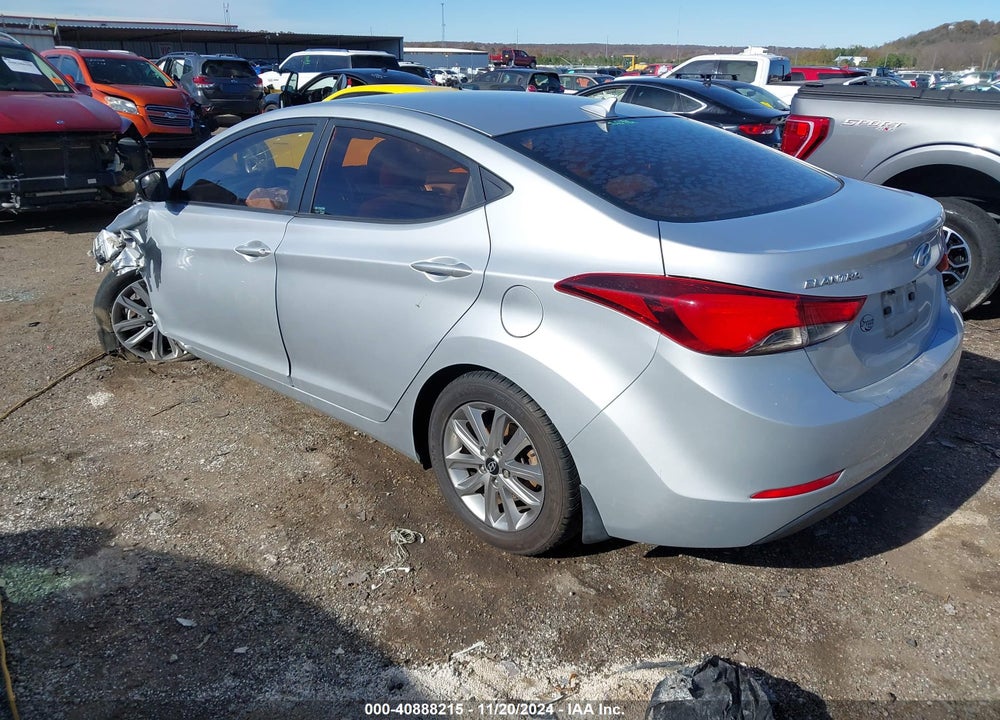 2014 HYUNDAI ELANTRA VIN: 5NPDH4AE8EH526348