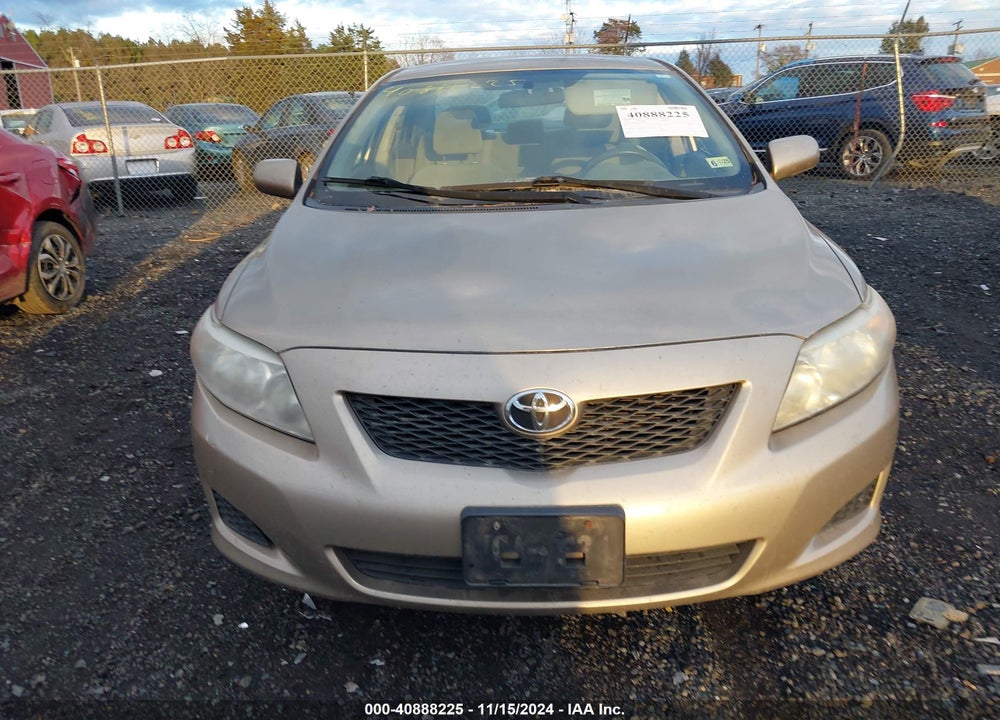 2010 TOYOTA COROLLA LE VIN: 1NXBU4EE3AZ237807