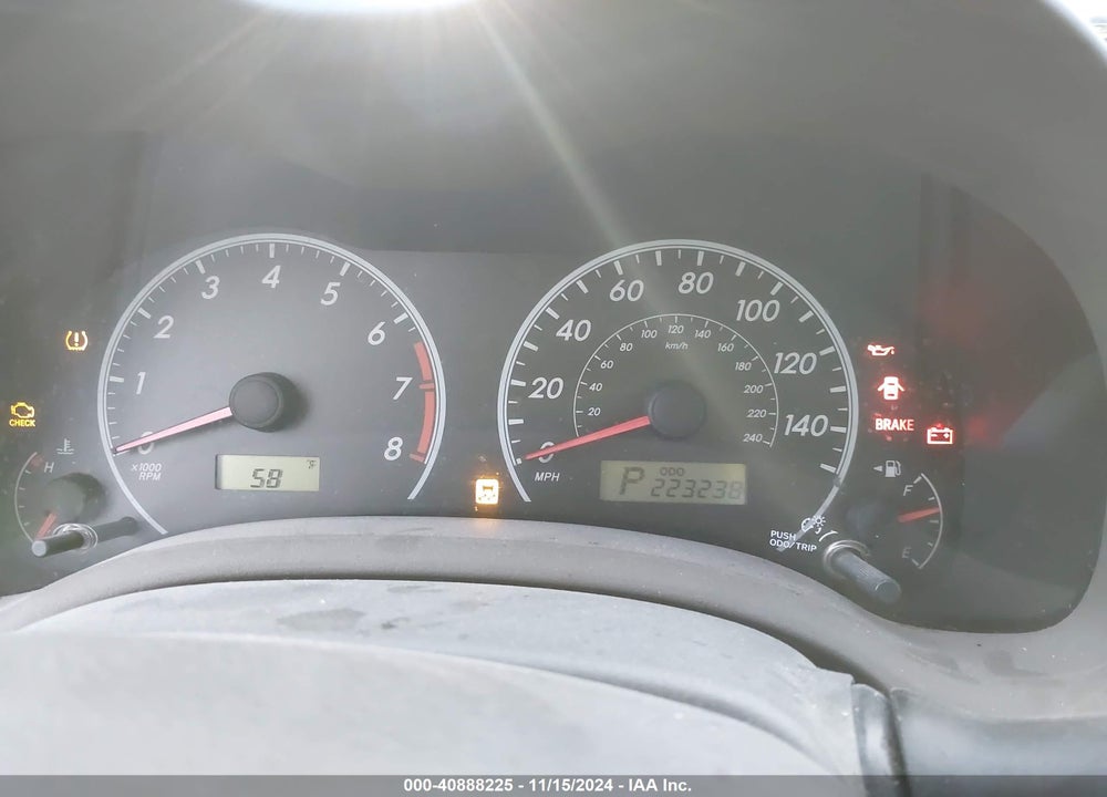 2010 TOYOTA COROLLA LE VIN: 1NXBU4EE3AZ237807