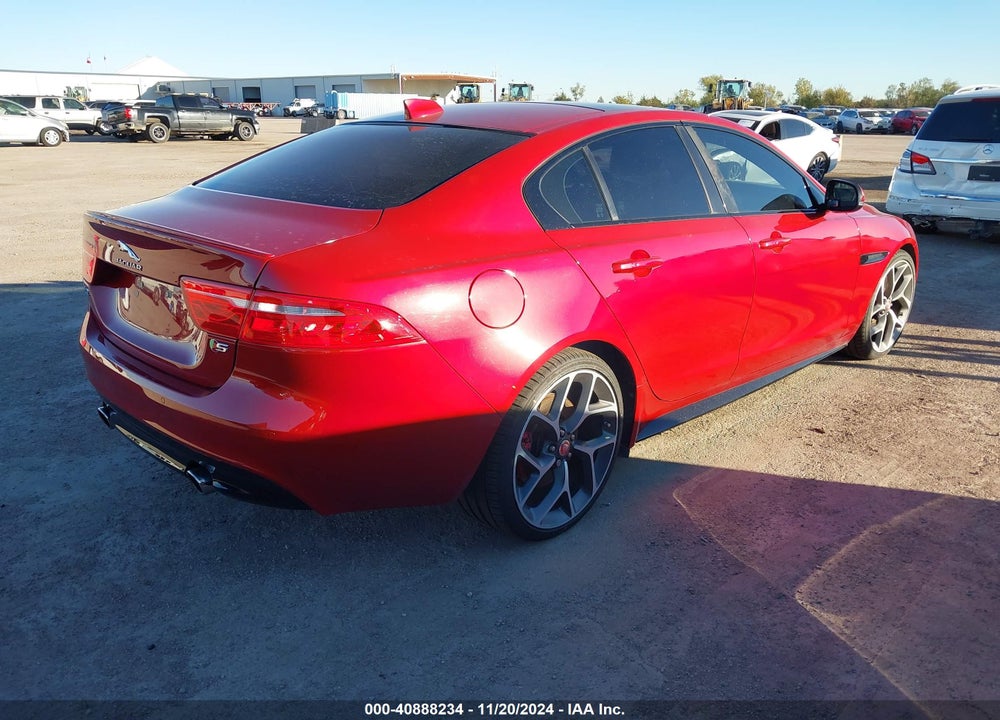 2019 JAGUAR XE S VIN: SAJAG4FV8KCP49156