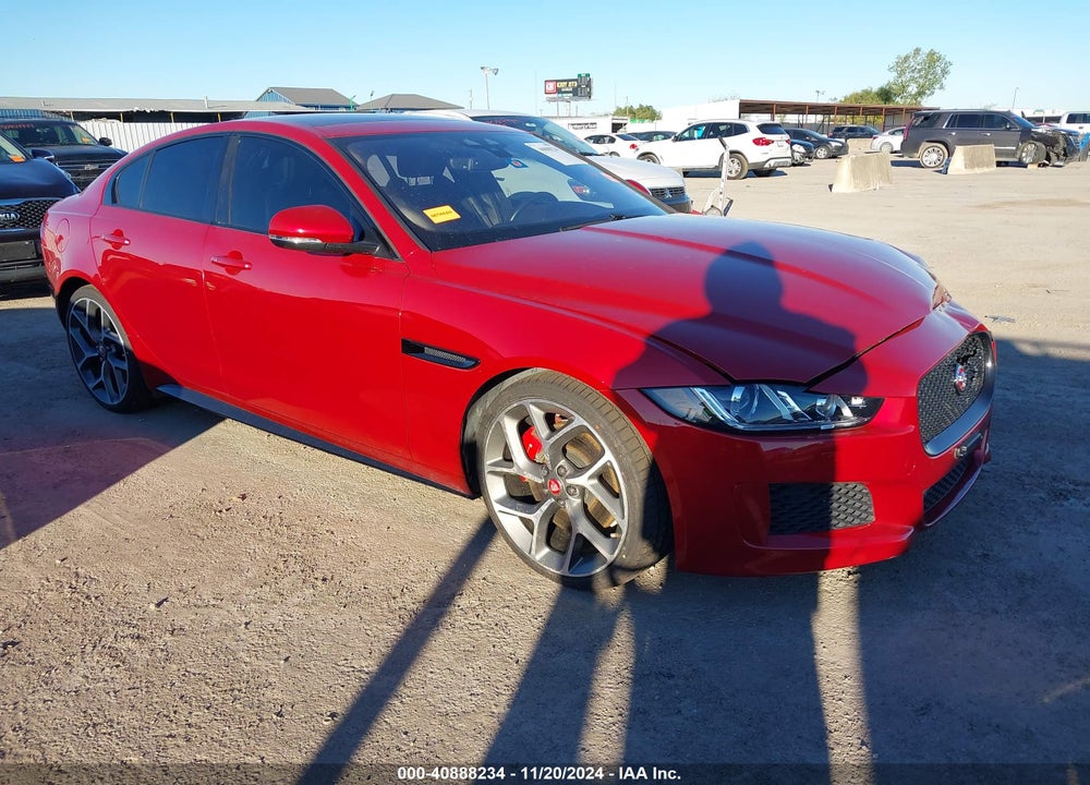2019 JAGUAR XE S VIN: SAJAG4FV8KCP49156
