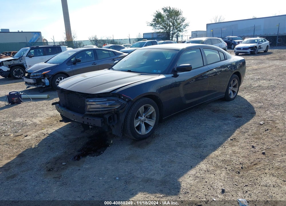 2016 DODGE CHARGER SXT VIN: 2C3CDXHG5GH179044