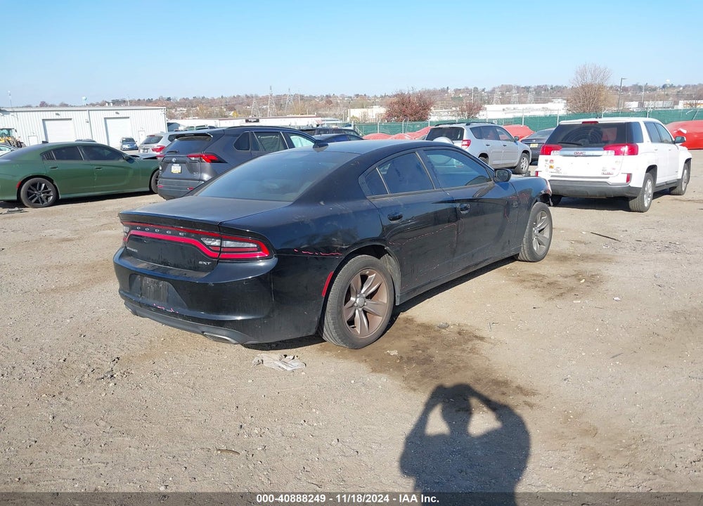 2016 DODGE CHARGER SXT VIN: 2C3CDXHG5GH179044