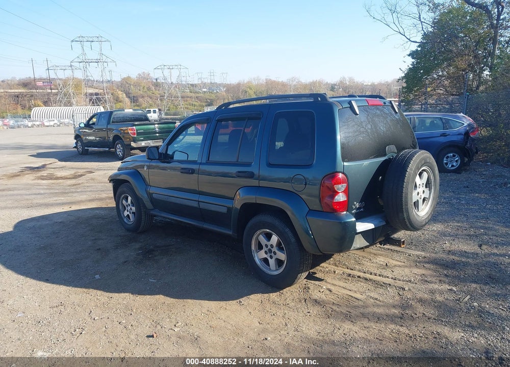 2005 JEEP LIBERTY RENEGADE VIN: 1J4GL38K65W690395