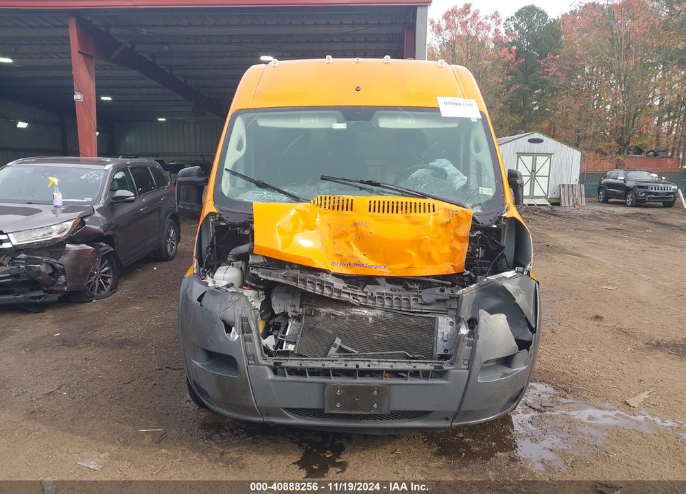 2018 RAM PROMASTER 2500 HIGH ROOF 159 WB VIN: 3C6TRVDG2JE148755