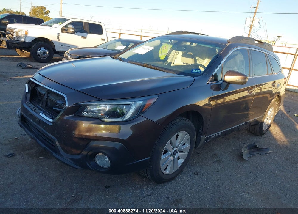 2019 SUBARU OUTBACK 2.5I PREMIUM VIN: 4S4BSAFC5K3256836