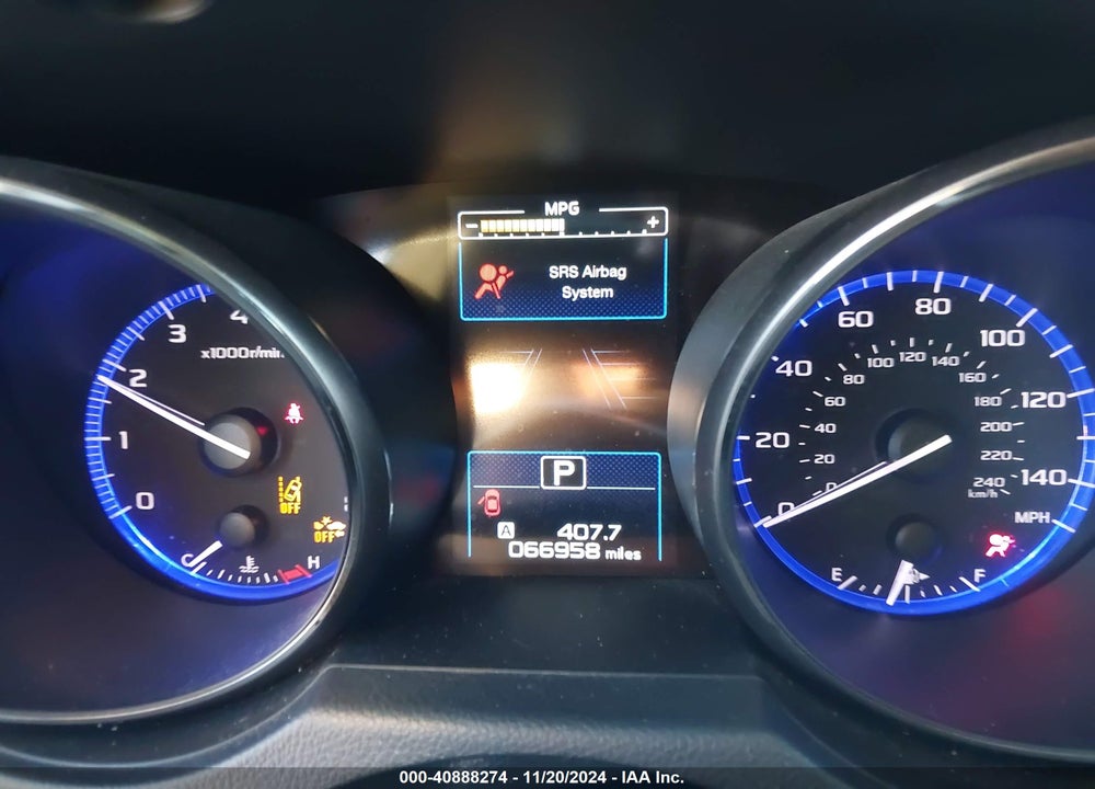 2019 SUBARU OUTBACK 2.5I PREMIUM VIN: 4S4BSAFC5K3256836