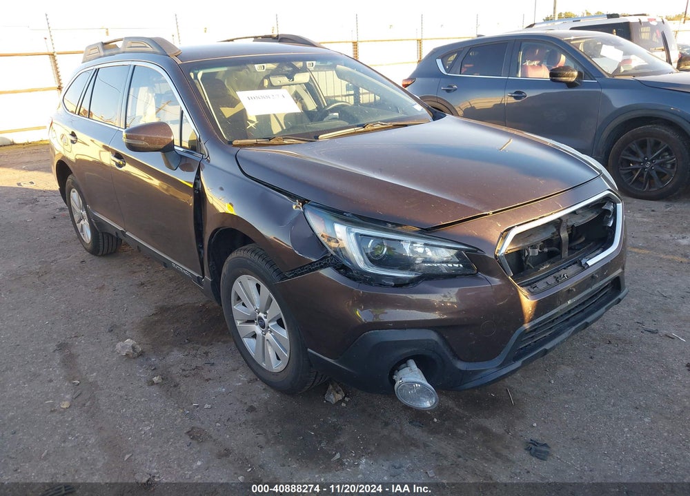 2019 SUBARU OUTBACK 2.5I PREMIUM VIN: 4S4BSAFC5K3256836