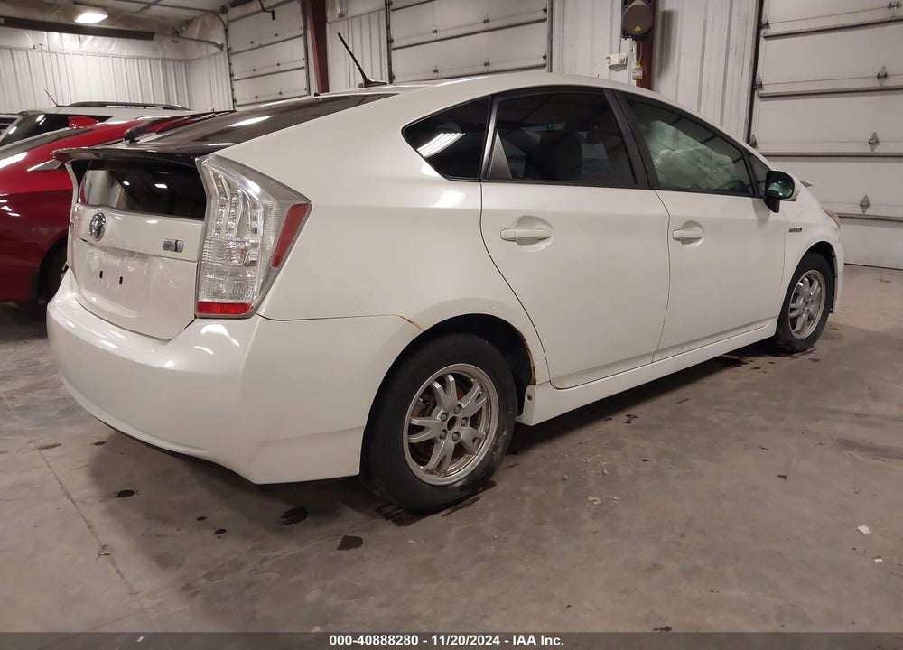 2011 TOYOTA PRIUS FOUR VIN: JTDKN3DU6B0329135