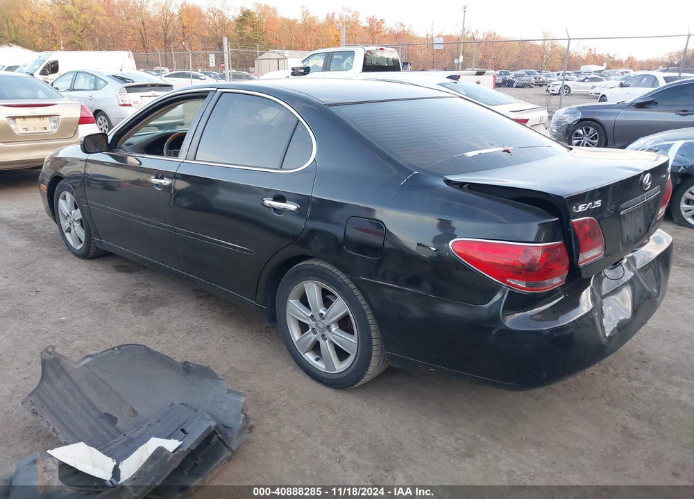 2005 LEXUS ES 330 VIN: JTHBA30G255138300