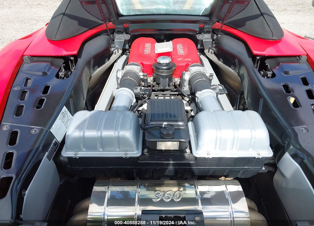 2003 FERRARI 360 MODENA SPIDER VIN: ZFFYT53A830133607