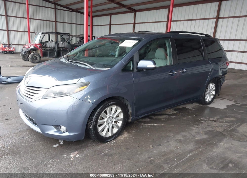 2015 TOYOTA SIENNA LIMITED 7 PASSENGER VIN: 5TDYK3DC1FS536576