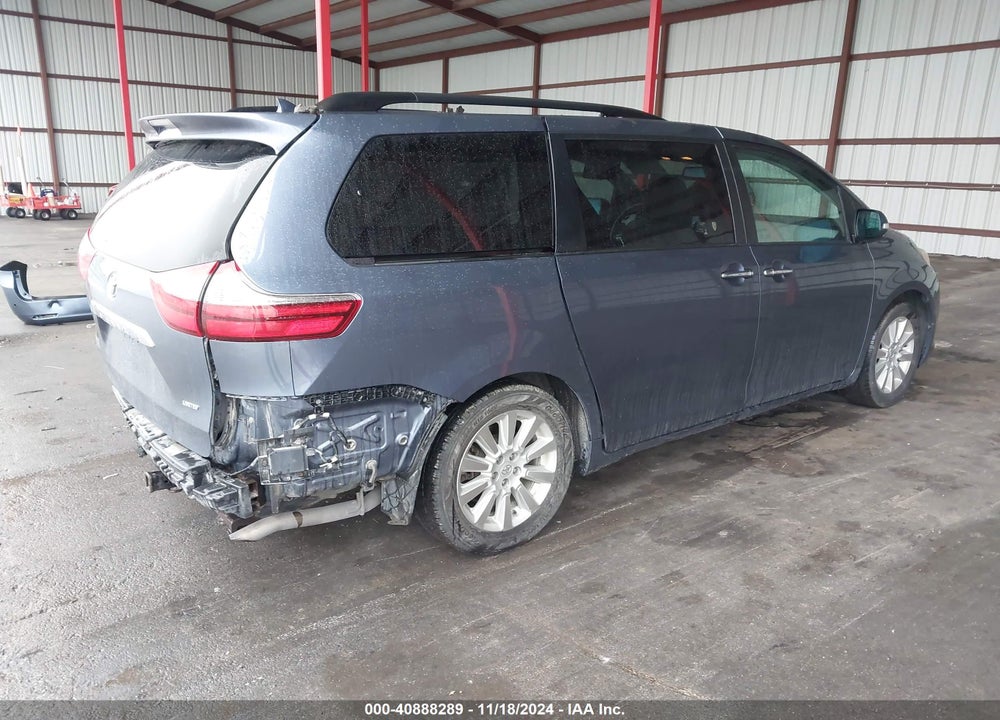 2015 TOYOTA SIENNA LIMITED 7 PASSENGER VIN: 5TDYK3DC1FS536576