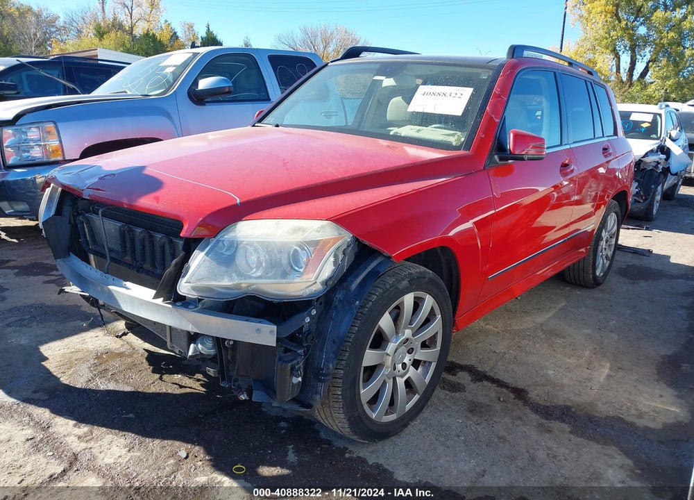 2011 MERCEDES-BENZ GLK 350 VIN: WDCGG5GB9BF560253