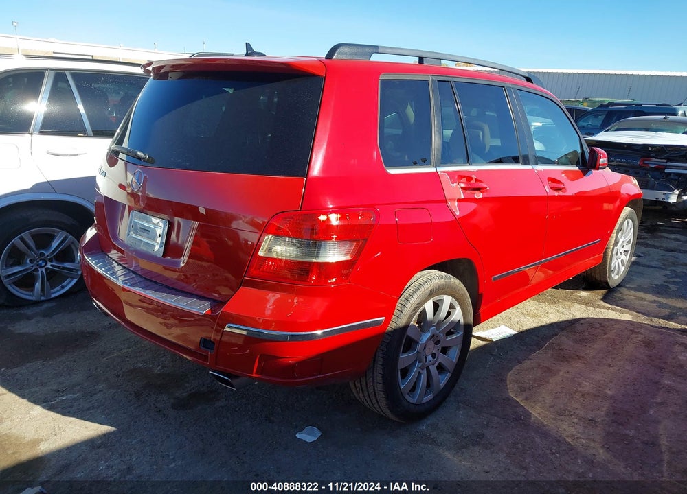 2011 MERCEDES-BENZ GLK 350 VIN: WDCGG5GB9BF560253