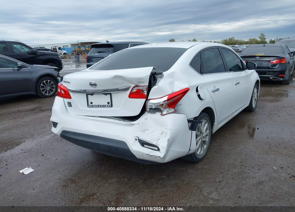 2018 NISSAN SENTRA SV VIN: 3N1AB7AP4JY248474