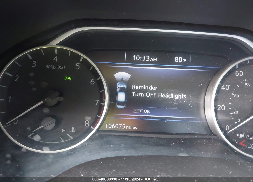 2018 NISSAN MAXIMA 3.5 SV VIN: 1N4AA6AP3JC386371