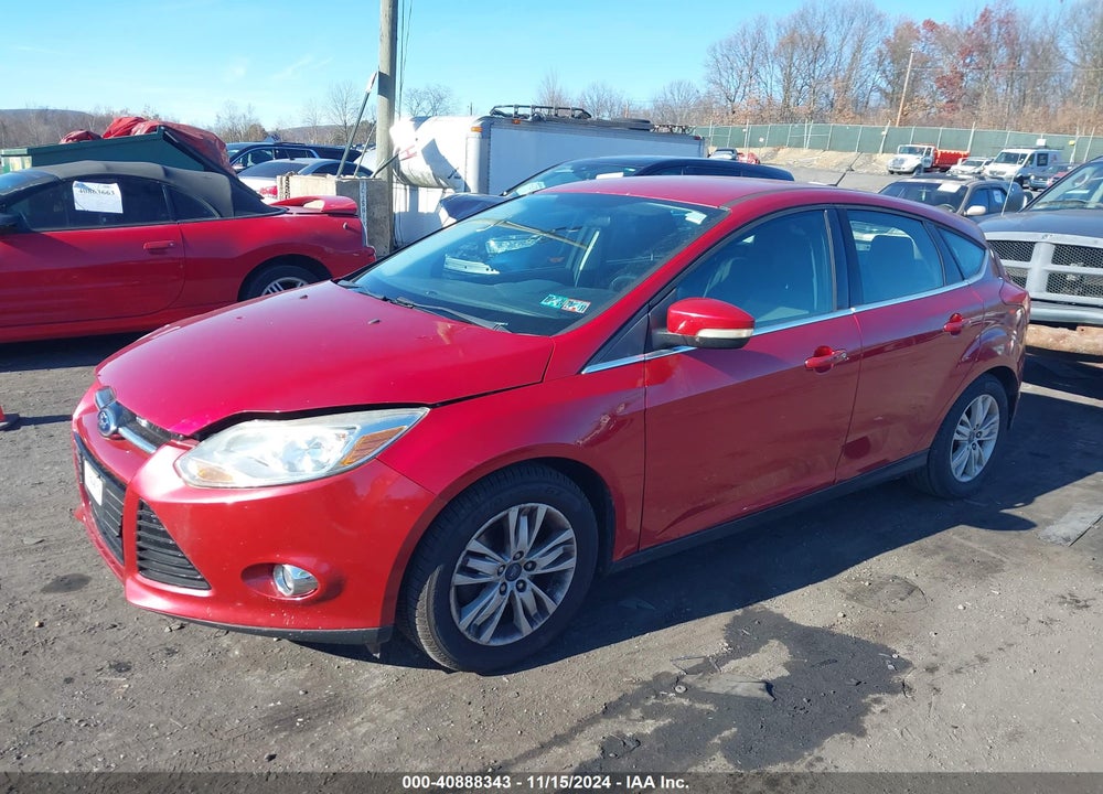 2012 FORD FOCUS SEL VIN: 1FAHP3M20CL302800