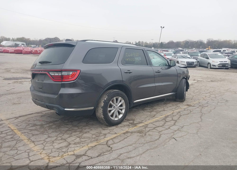 2015 DODGE DURANGO SXT VIN: 1C4RDJAGXFC710236